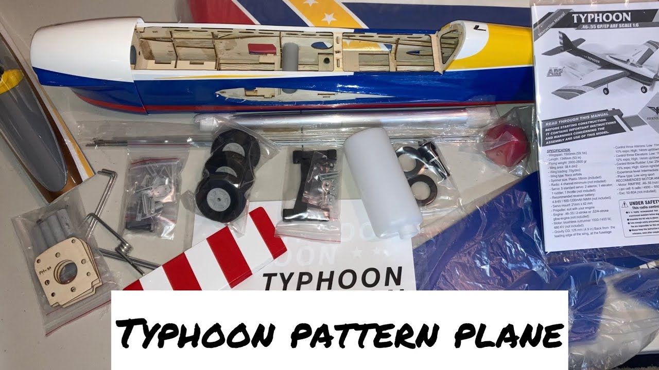 Unboxing Typhoon ARF Plane|Tower Hobby