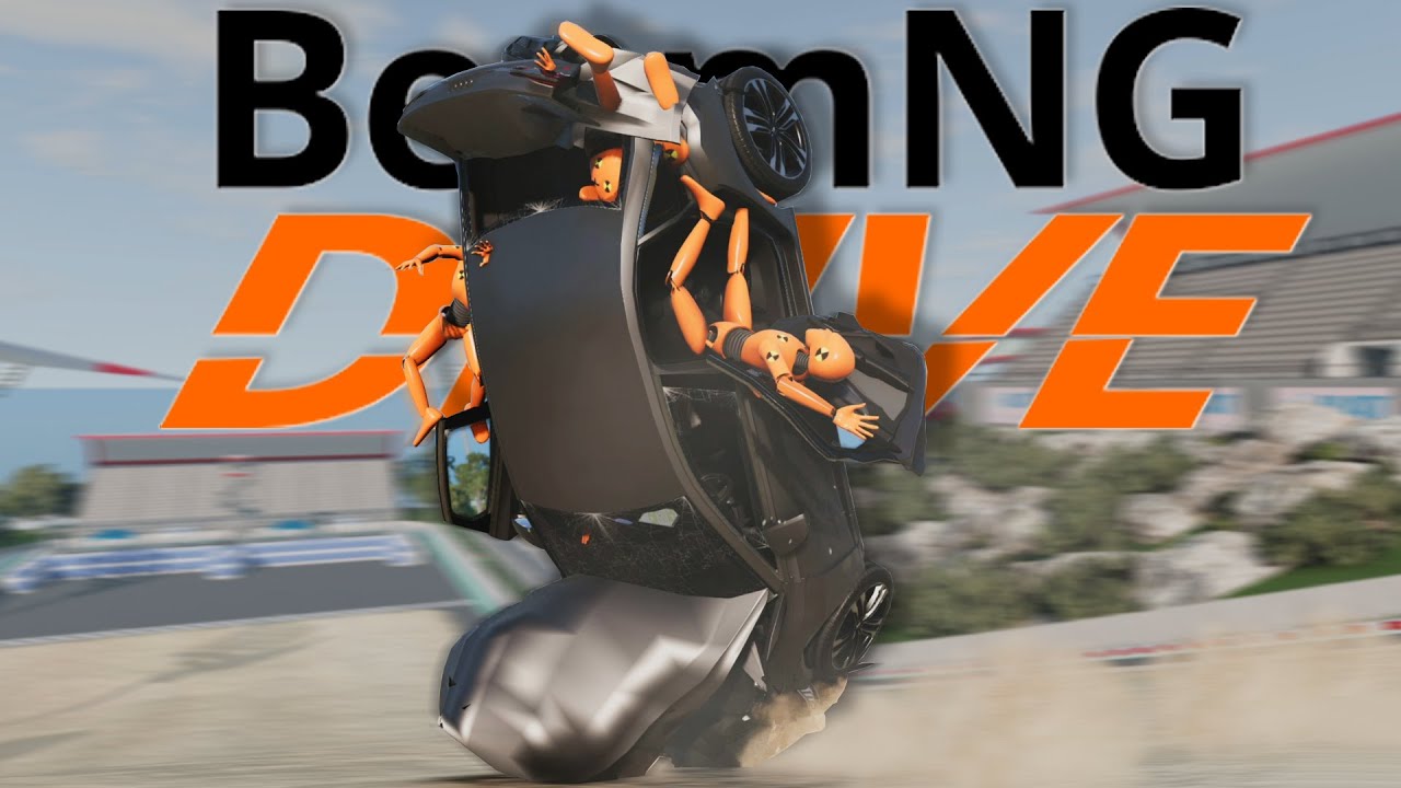 AUTOS BIS ZUM TOTALSCHADEN ÜBERSCHLAGEN IN BEAMNG.DRIVE! #4