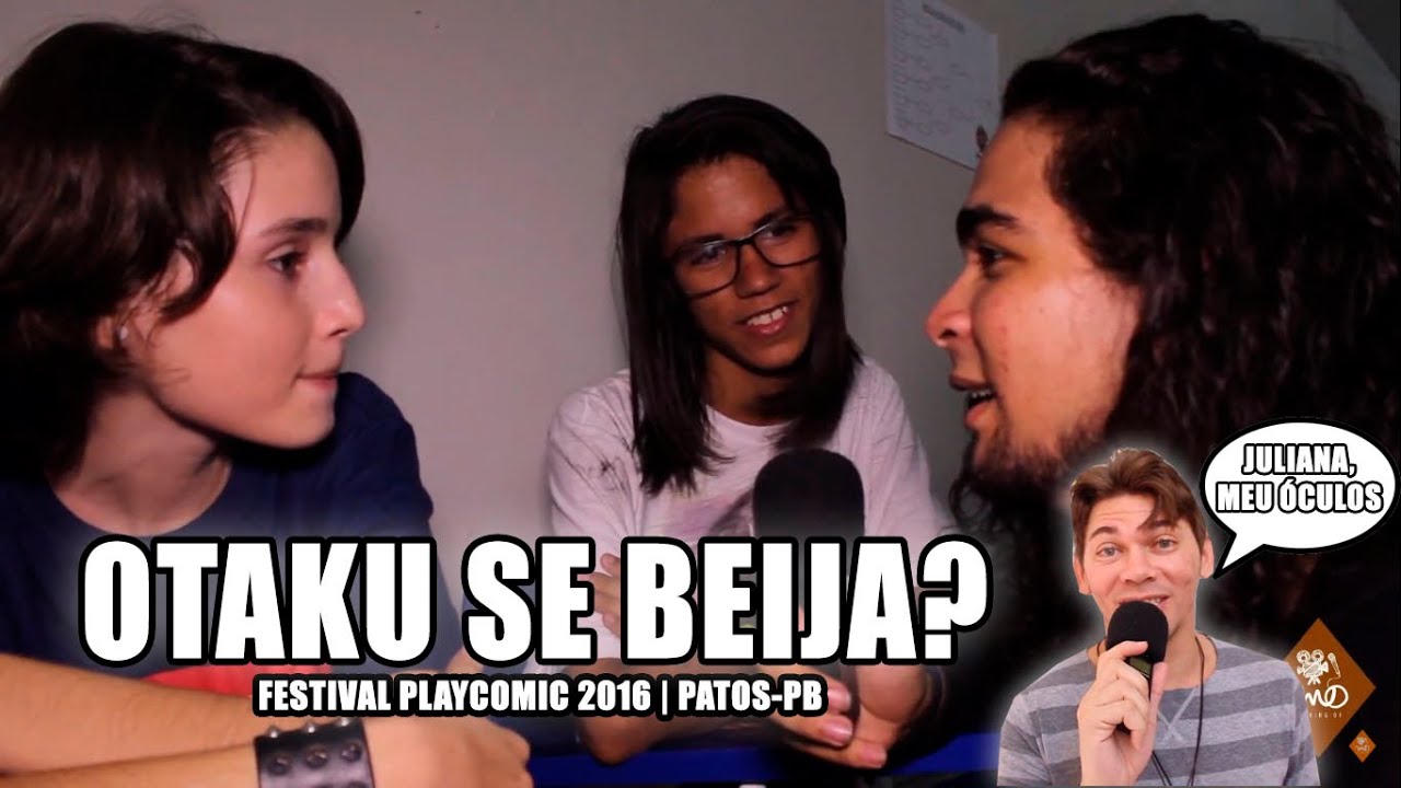 OTAKU SE BEIJA? | Festival Playcomic 2016 (Ft. Trickotando)