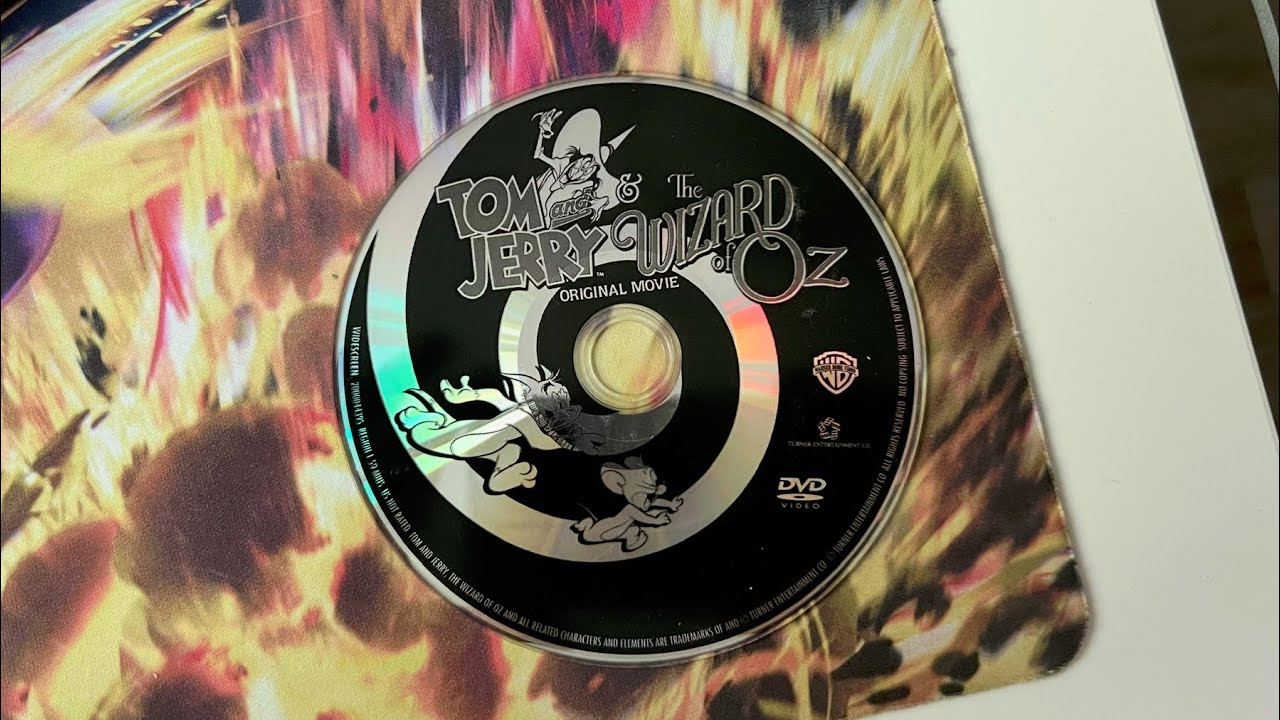 Opening & Closing To Tom and Jerry & The Wizard Of Oz DVD from 2011