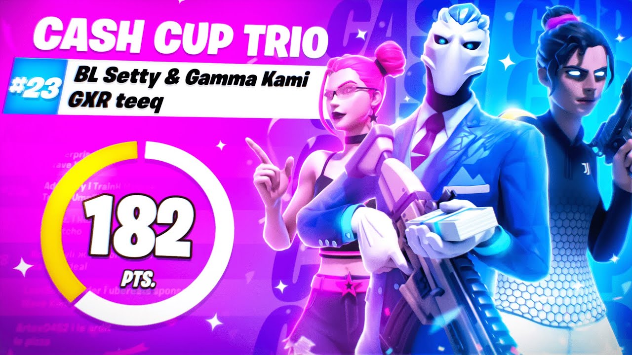 How We DOMINATED The Trios Cash Cup (w/ Kami & Teeq)