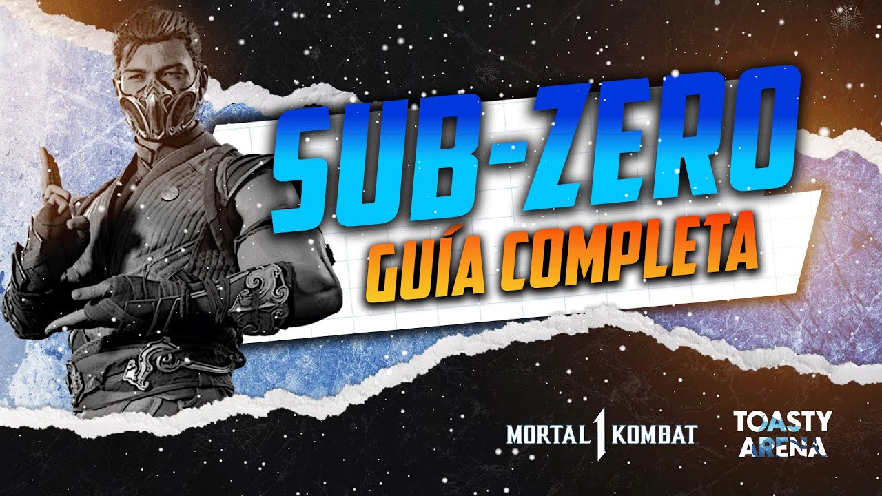 ❄️Sub-Zero❄️ Guía - Combos - Kameos - Normales - Strings - Mortal Kombat 1