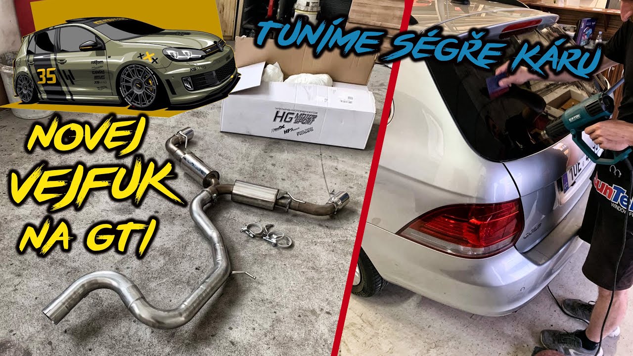 Novej vejfuk BullX na MK6. Výměna oleje na Lamborghini Huracan doma? Tuníme ségry auto.