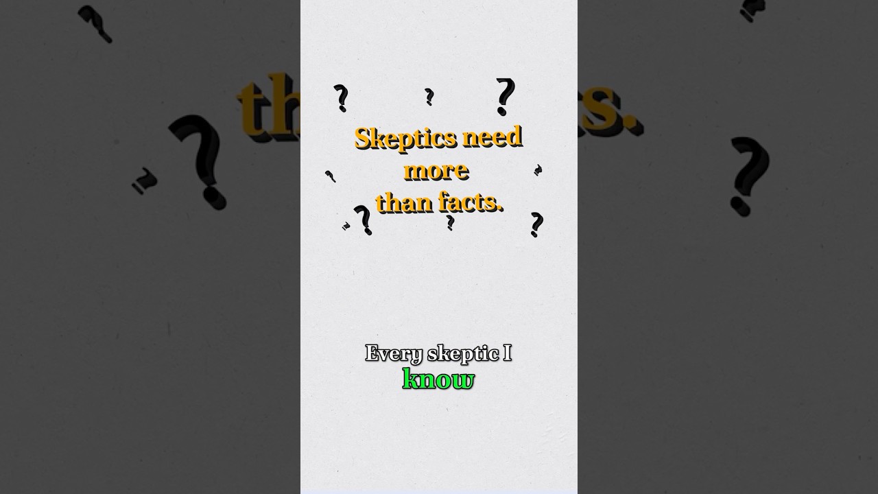Dlaczego sceptycy odrzucają prawdę❓🤔