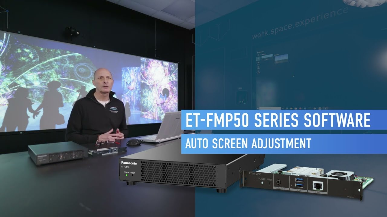 Panasonic Media Processor ET-FMP50 Series – Tutorial Videos  #2 Auto Adjustment