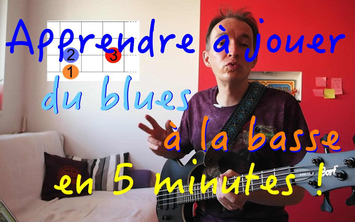 Comment jouer 41975 blues à la basse en 5 minutes