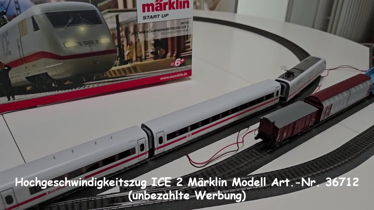 250215 Fahrbetrieb und Vorstellung meiner neuen ICE 2 Zuggarnitur