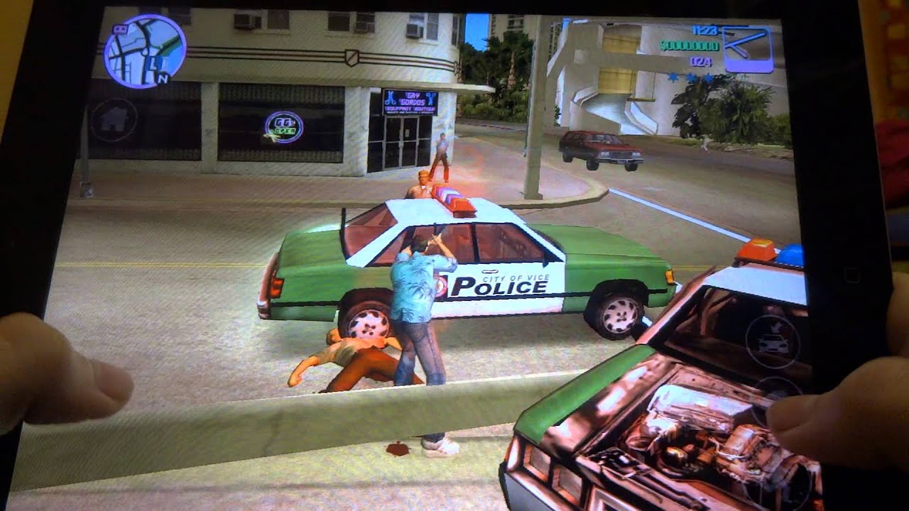 GTA Vice City on iPad 2 (gameplay)