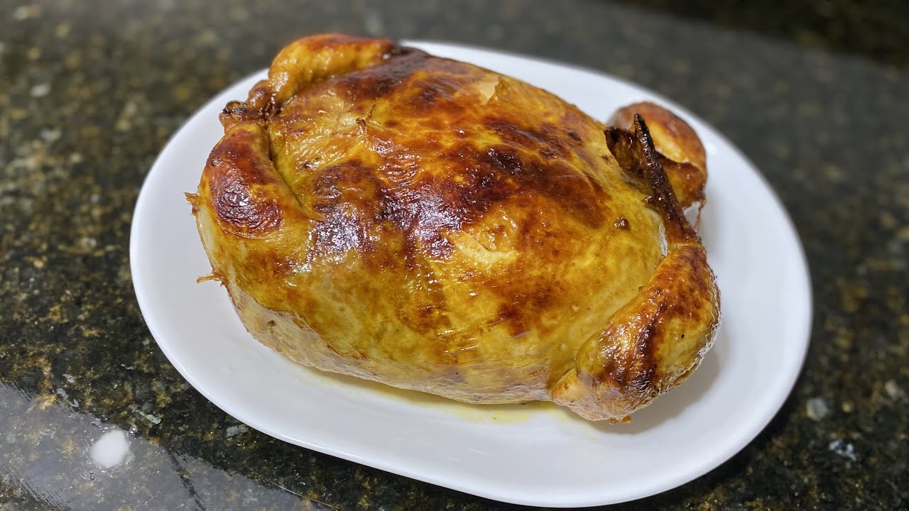 Pollo relleno en Freidora de aire