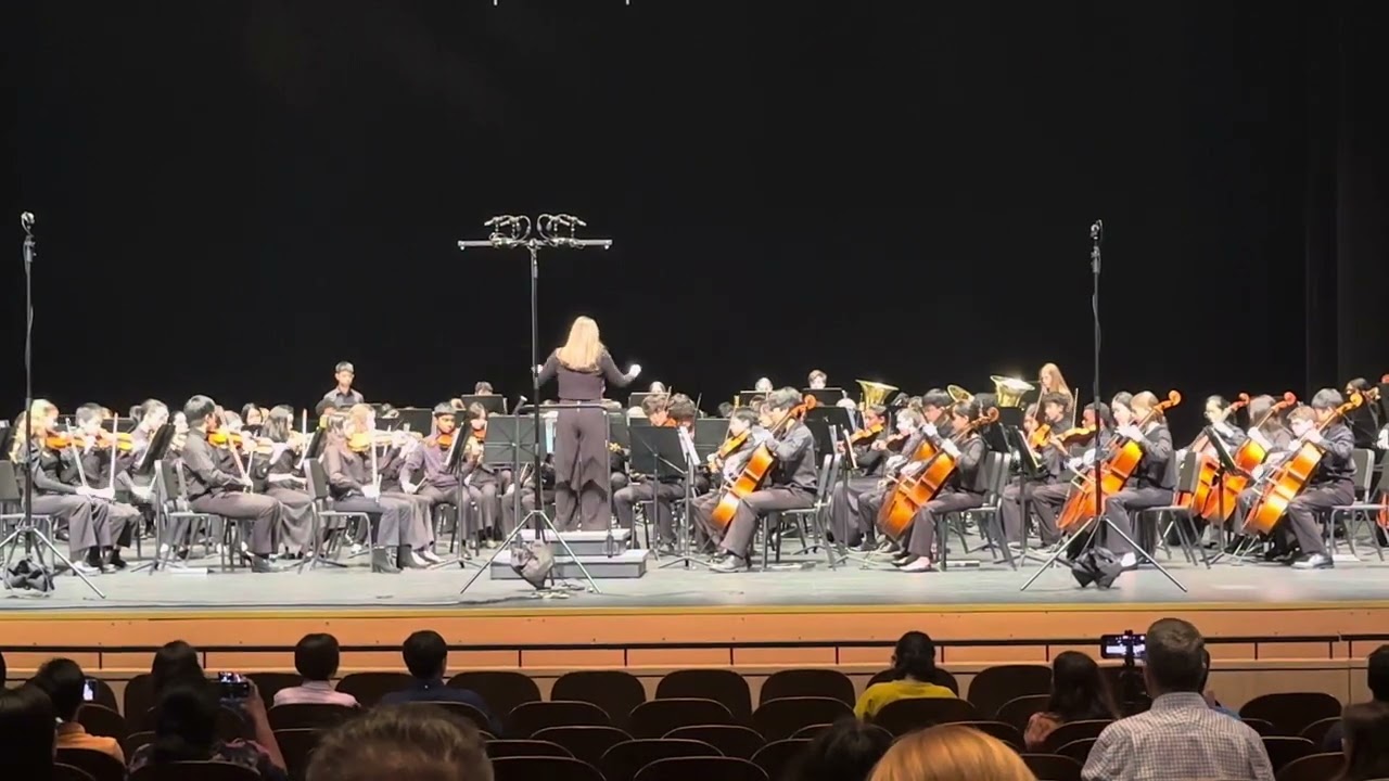 Ereckson Middle School Allen ISD  Full Orchestra 2024 part 1
