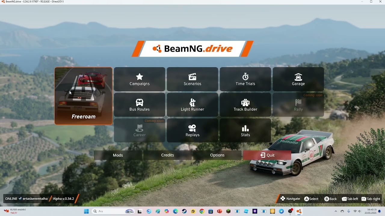 beamng harita yükleme