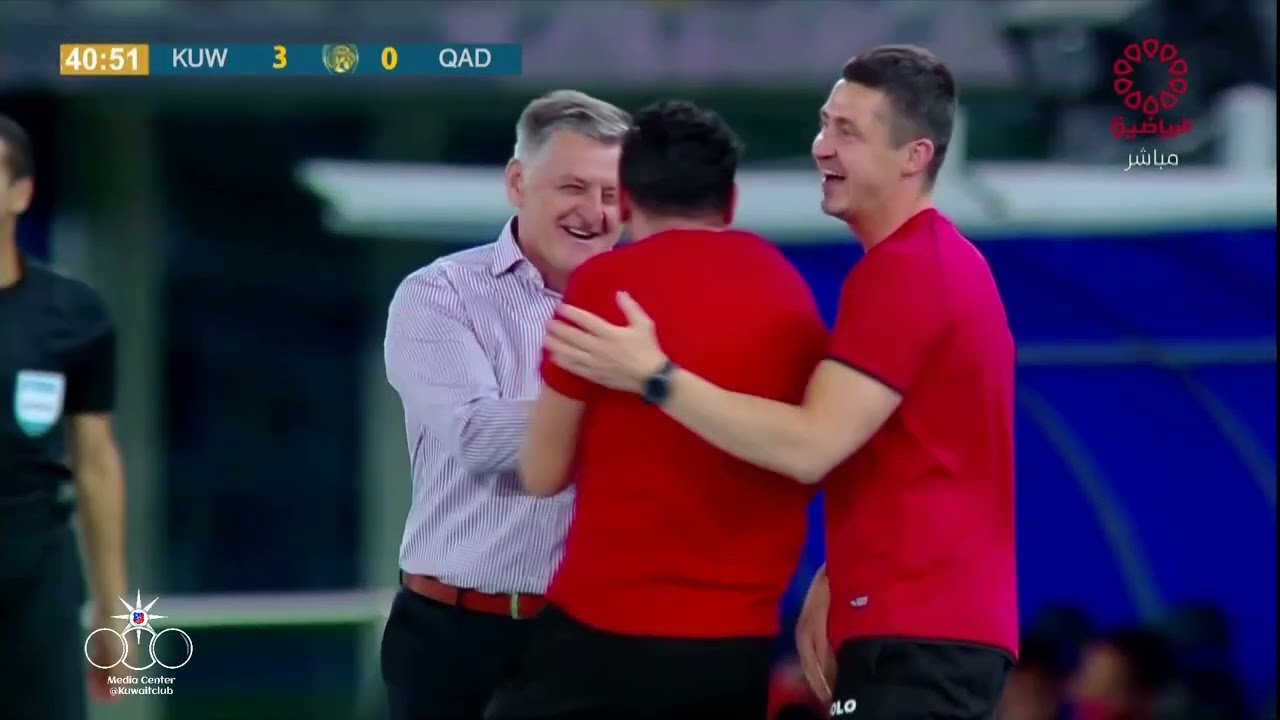 ملخص مباراة الكويت 4 × 0 القادسية ـ الدور النصف نهائي كأس الأمير لكرة القدم 2022 ـ 2023