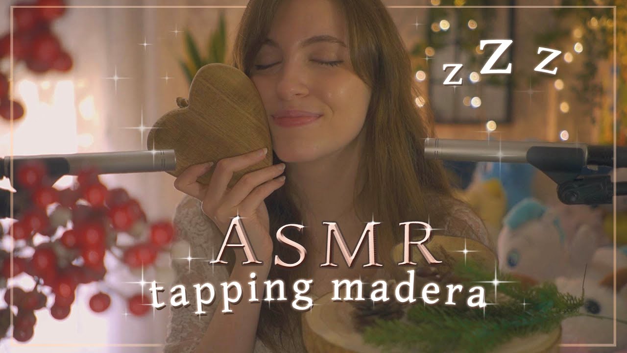 ASMR 🌿 Susurros y sonidos relajantes de madera 🤎 muy cerca de los RODE chiquitos 🎙️