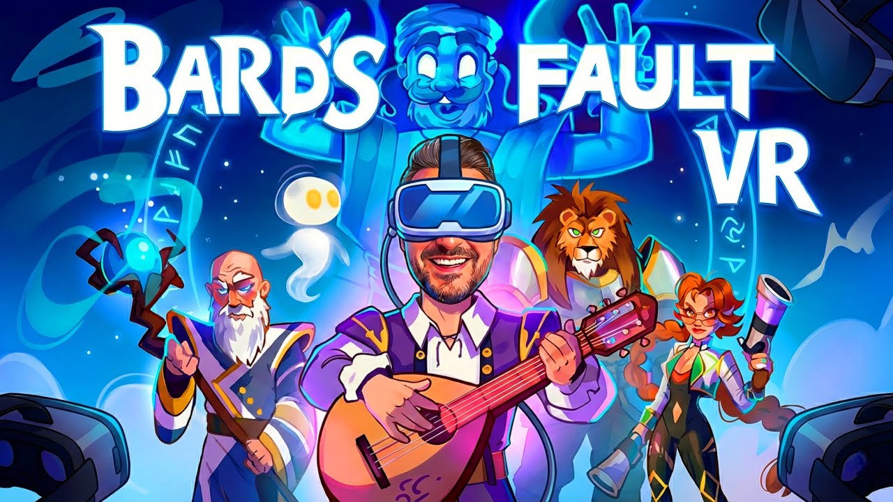 A CULPA É SEMPRE DO BARDO! 🎵 Testando Bard'sFault em VR (Jogo Brasileiro 🇧🇷)