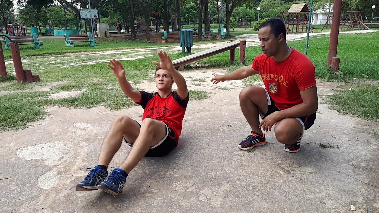 O Teste de Aptidão Física para o concurso para GMs.