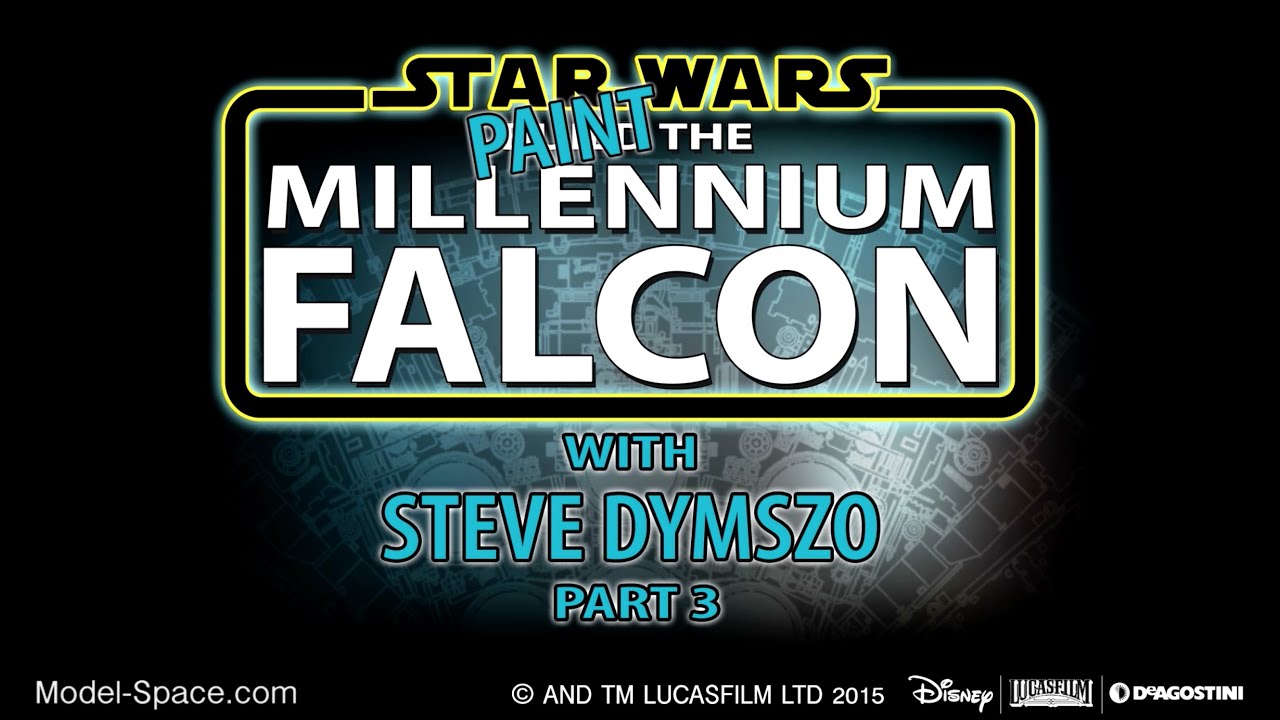 Part 3 - Painting the De Agostini Millennium Falcon Scale Model with Steve Dymszo