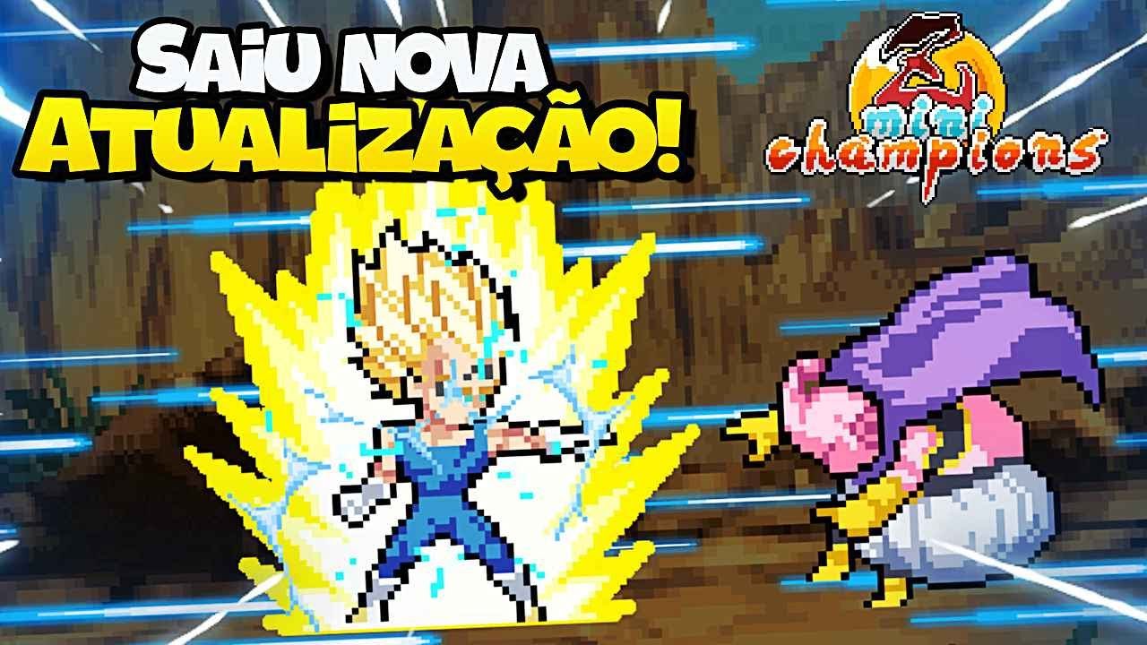 FINALMANTE SAIU! NOVA ATUALIZAÇÃO SAGA MAJIN BOO no MINI CHAMPIONS!