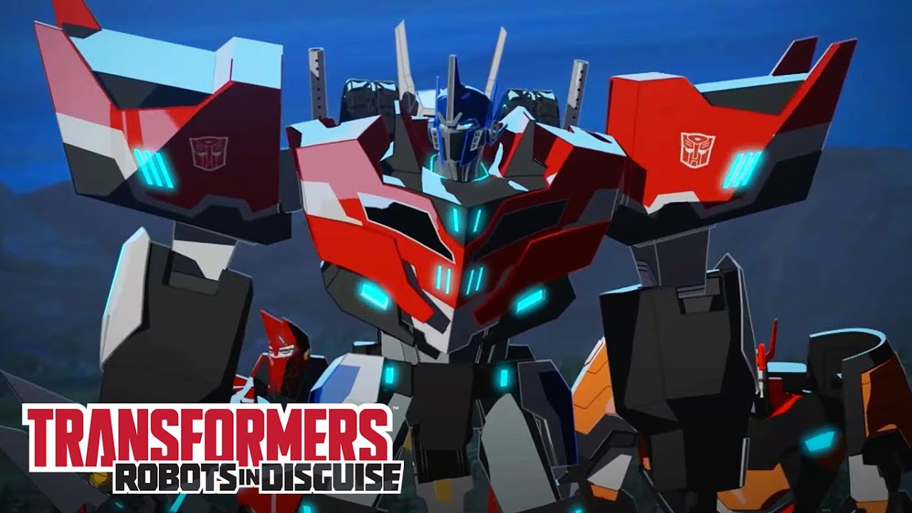 Transformers: Robots in Disguise | Optimus Prime en batalla | COMPILACIÓN | Animación