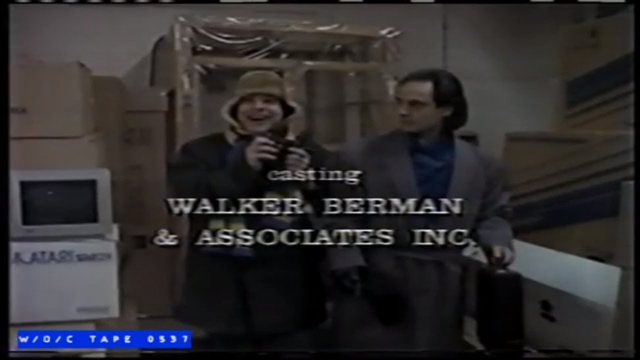 WOC Tape 0537 End Credit Announcements Compilation - 1988