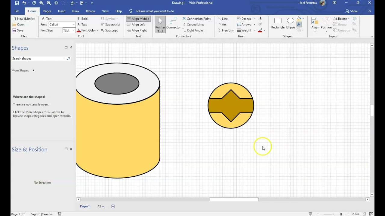 Video 4   Basic Grouping and Layers in Visio