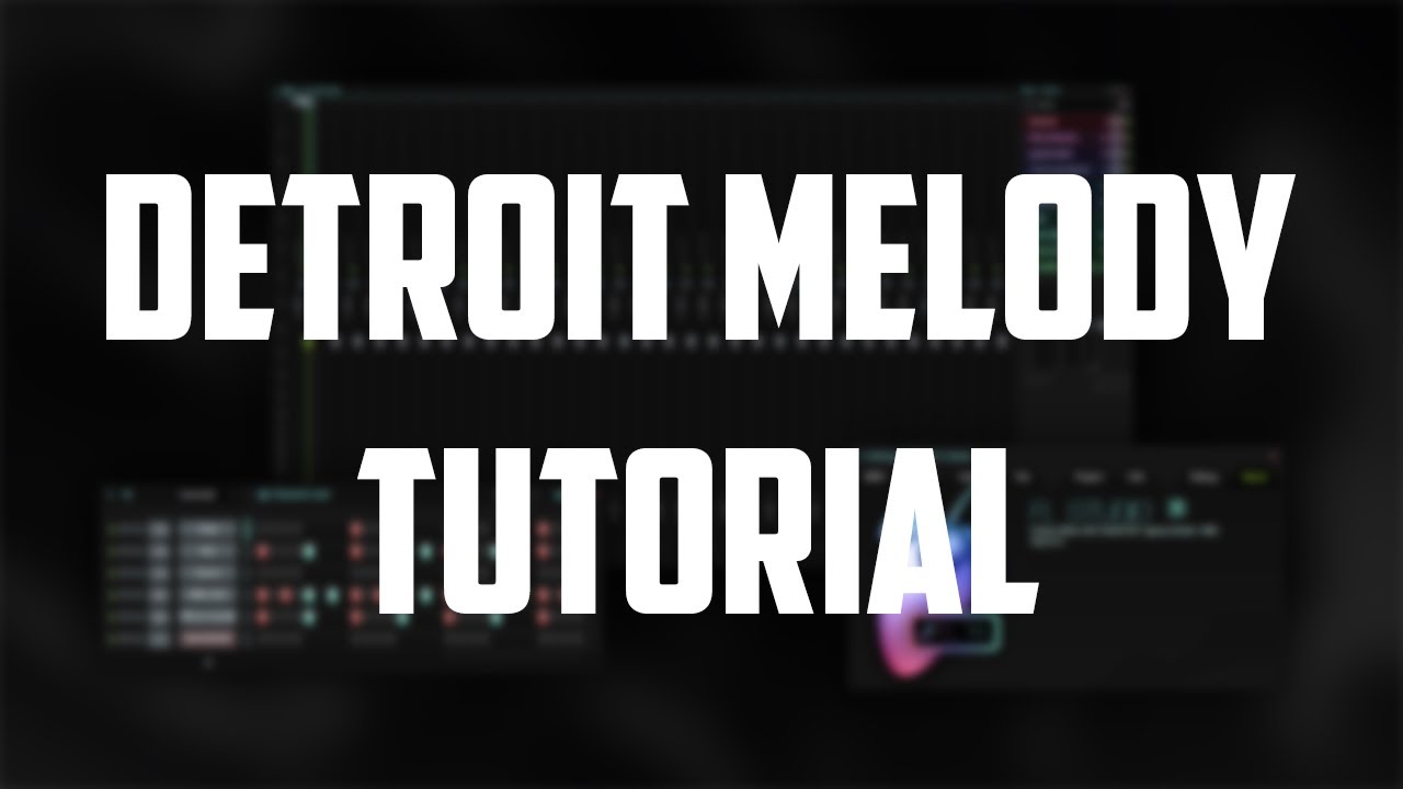 How to make Detroit Melodies like Michigan Meech | FL Studio Melody Tutorial