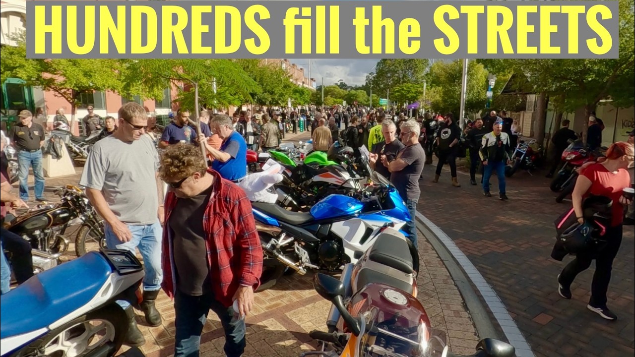 Australia's BEST morning Motorcycle meet is HUGE.