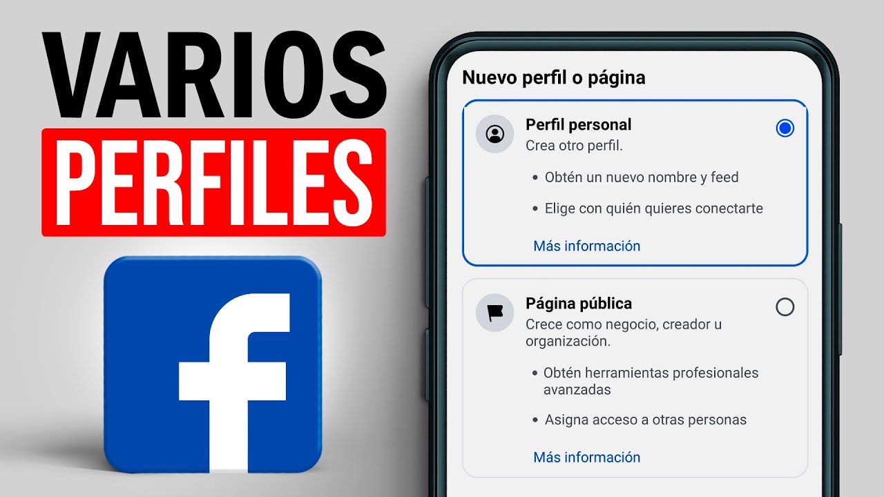 C&oacute;mo Crear un Perfil Adicional de FACEBOOK | Paso a Paso