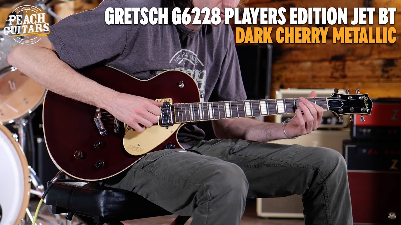 No Talking...Just Tones | Gretsch G6228 Players Edition Jet BT | Dark Cherry Metallic