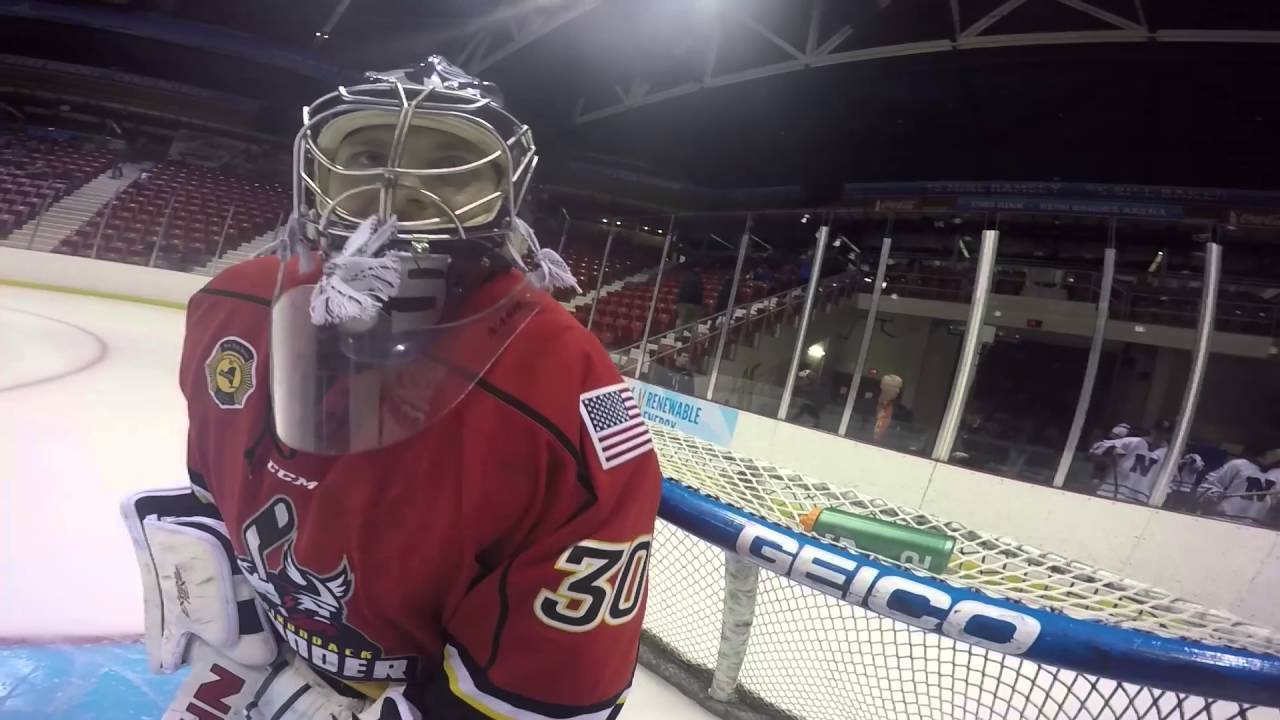 ECHL Referee Wears GoPro