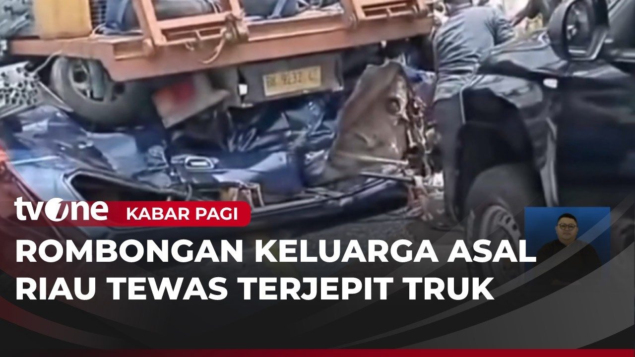 Minibus Gepeng Dihantam Truk Material di Simalungun Sumatera Utara, 3 Korban Tewas | Kabar Pagi