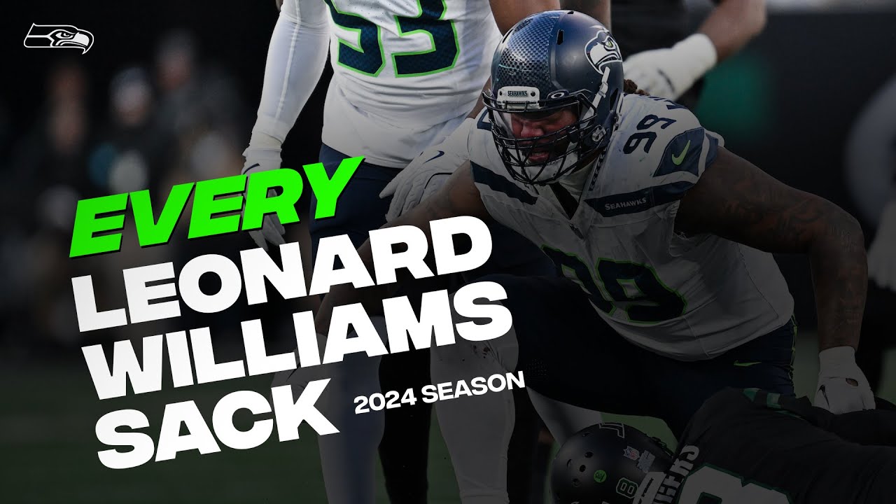 Every Sack From Leonard Williams' Dominant 2024 Season