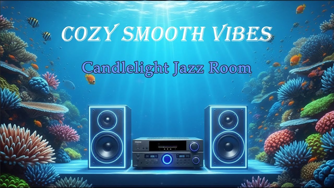 Candlelight Jazz Room 🕯️🎷 Cozy Indoor Smooth Vibes 🌙🎶✨