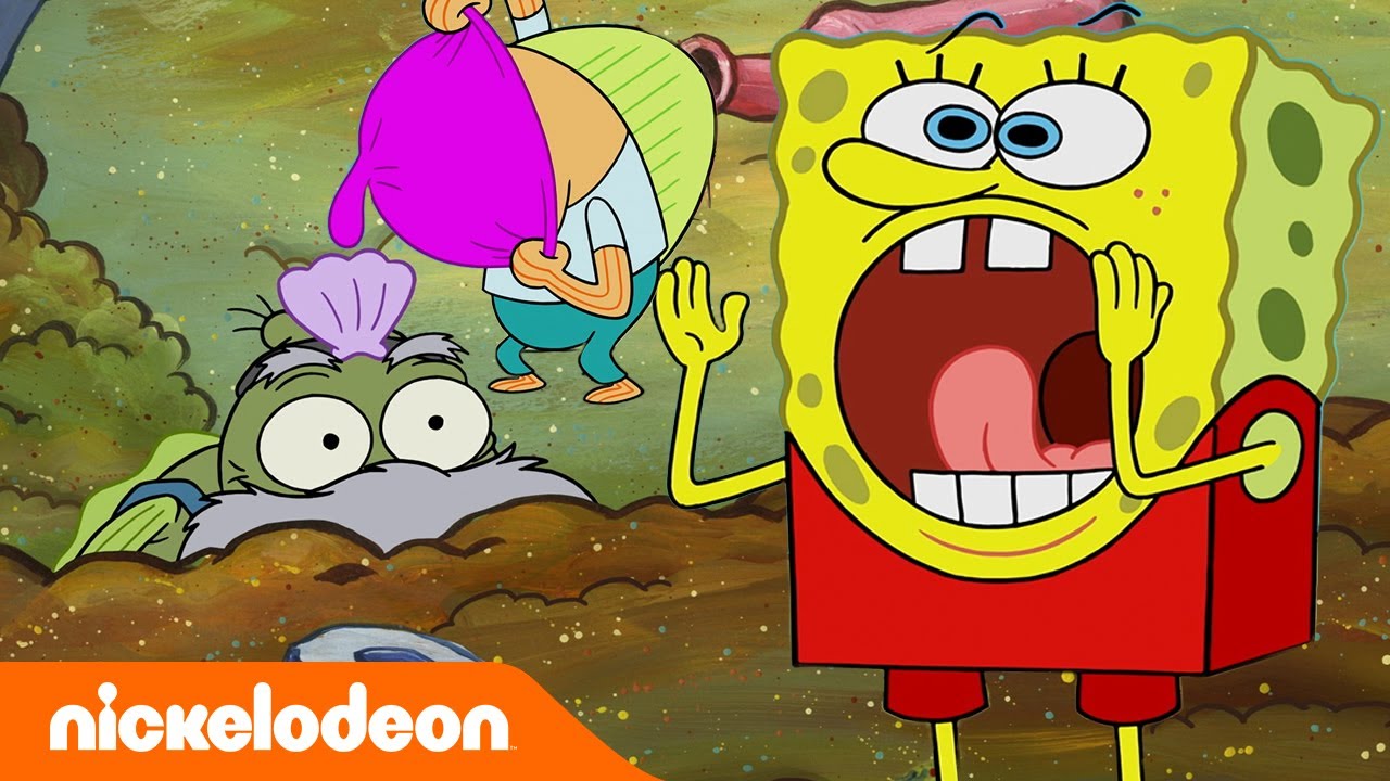 Bob Esponja | O Bob Esponja pula para fora d'água! | Nickelodeon em Português