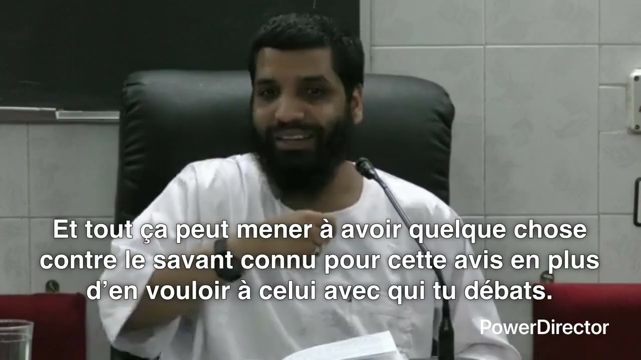 [FR-AR] Se disputer pour des questions sujets à la divergence - ش. موسى بن محمد الدخيلة