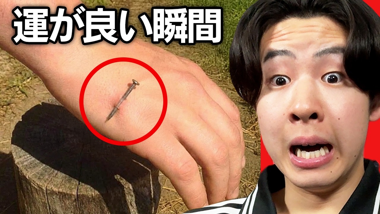 運が良すぎる瞬間を見てみた！