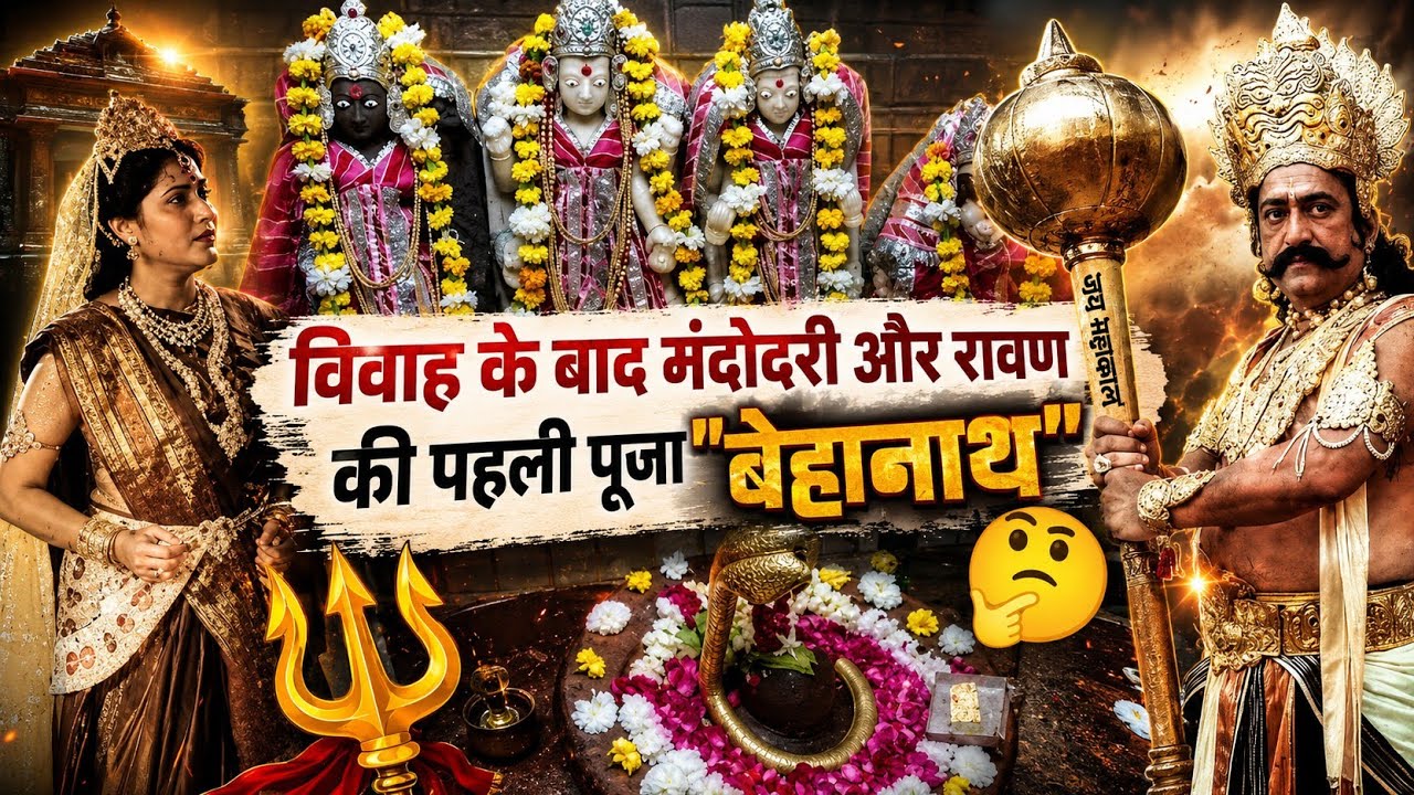 🙇मंदोदरी का पीहर और रावण की भक्ति: जोधपुर का प्राचीन वैद्यनाथ मंदिर ✨🔱 दर्शन से मनोकामना पूर्ण 🙇🔱