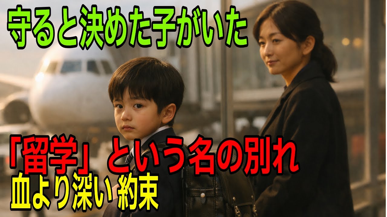 守ると決めた、その日から  ―「留学」という名の別れ―