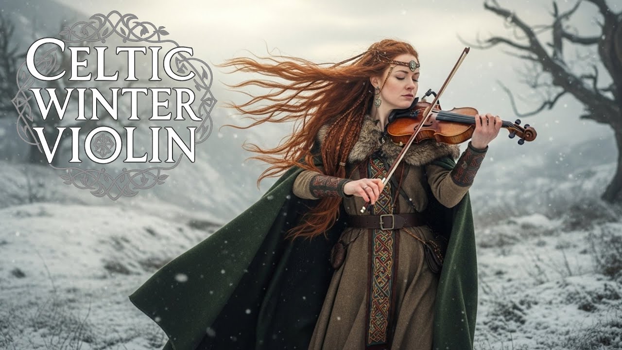 Beautiful Celtic Winter Violin Music – Irish & Scottish Melodies of Sadness, Healing, and Peace