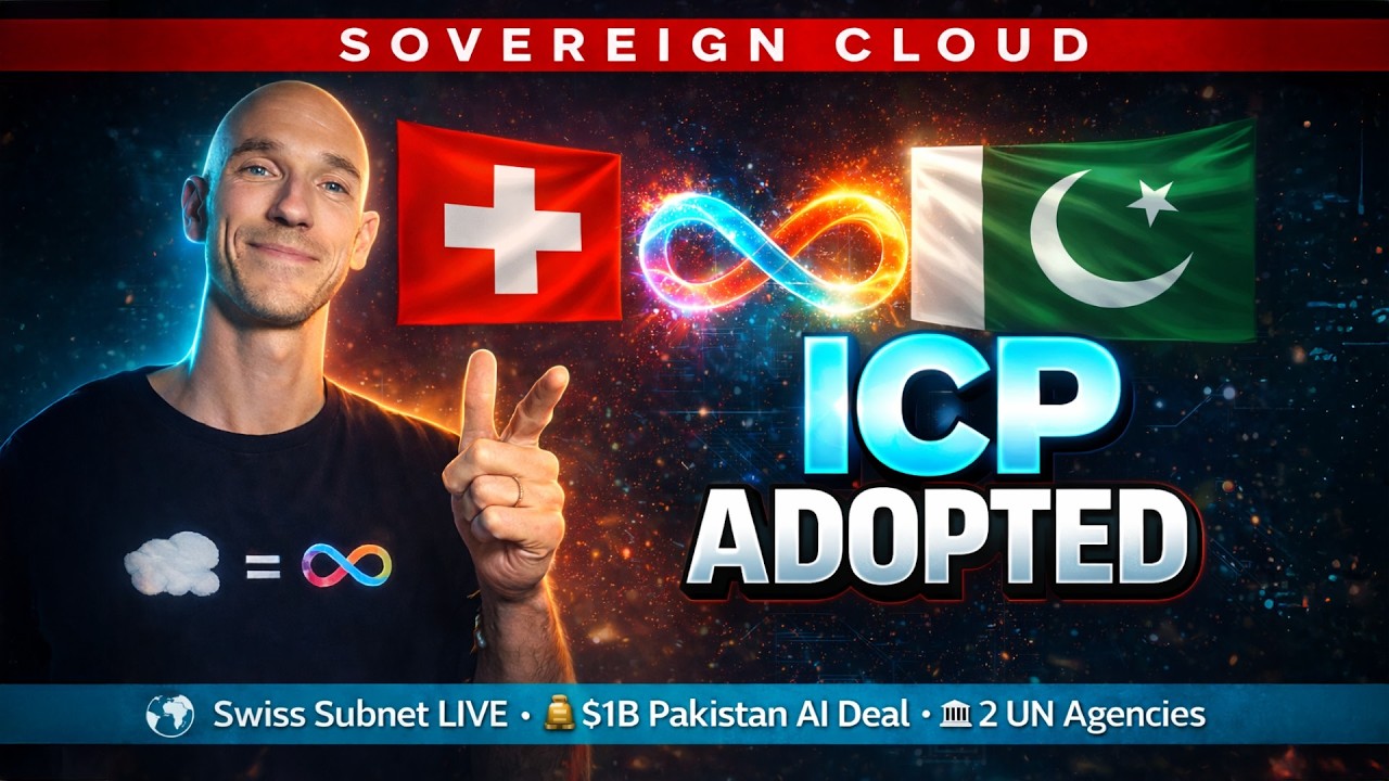 ICP ADOPTED by Switzerland & Pakistan for Sovereign Cloud!