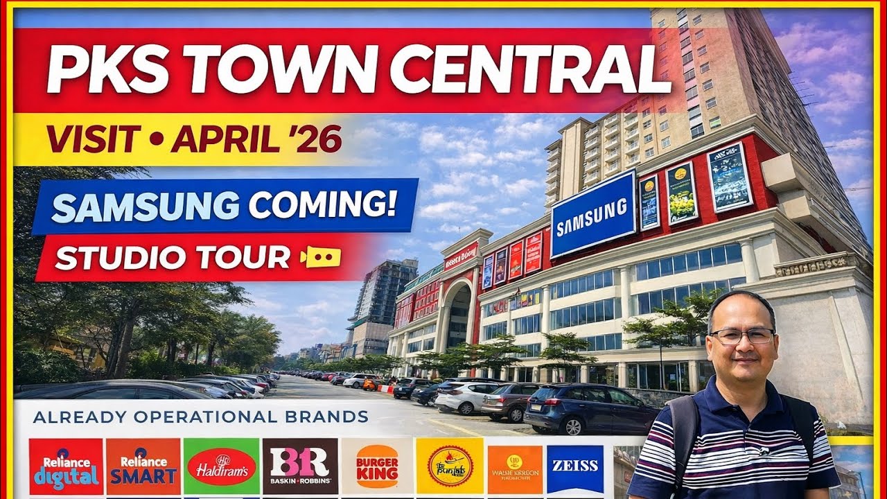PKS Town Central: Ready Move In Biggest Commercial Hub of Noida Extension ( April'26 Update)