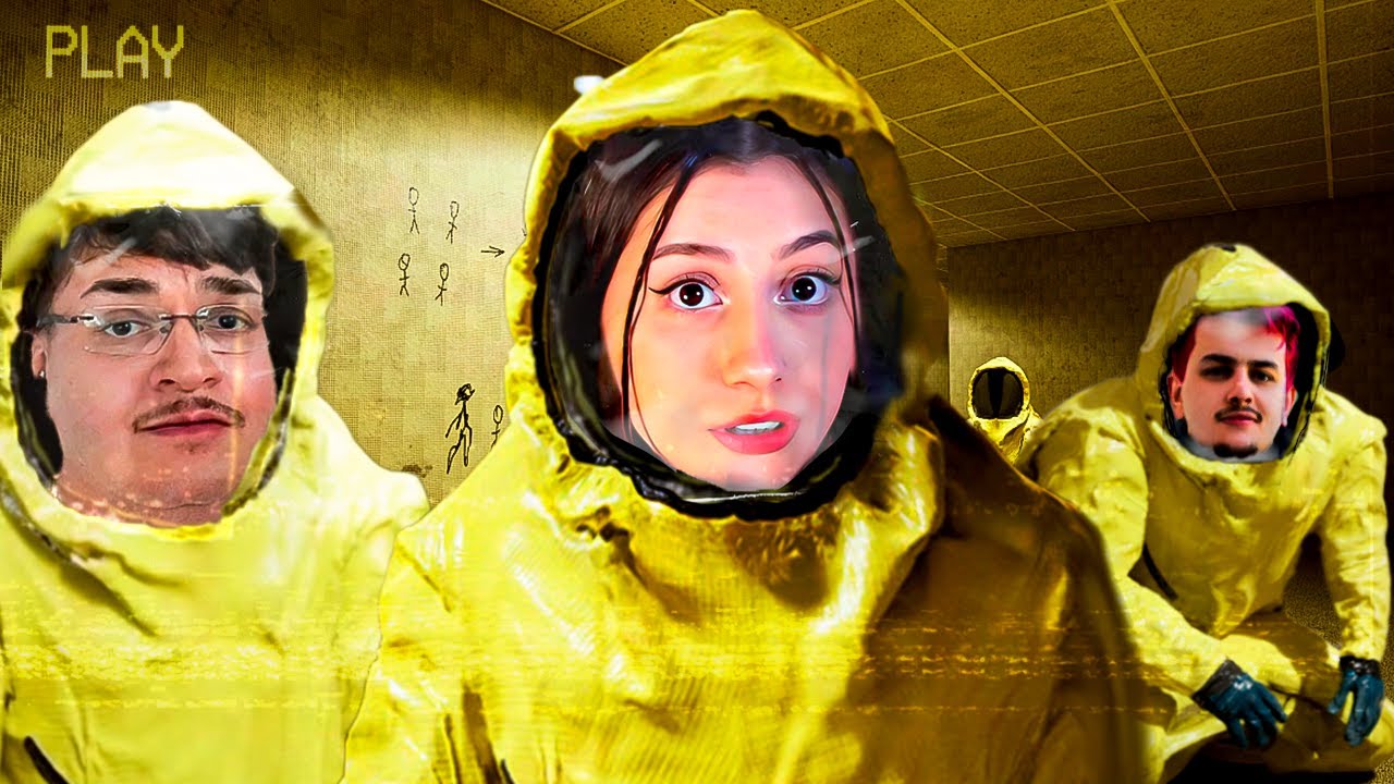 PRESOS NAS BACKROOMS COM CAIOX, GABI E JVNQ - BACKROOMS ESCAPE TOGETHER | Yayah Vods | Yayah Vods