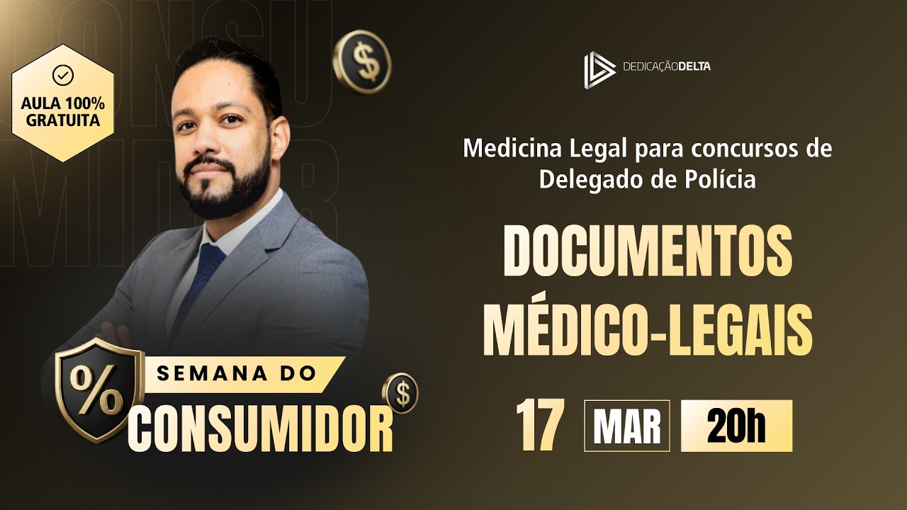 AULA GRATUITA: Documentos Médico-Legais - Medicina Legal