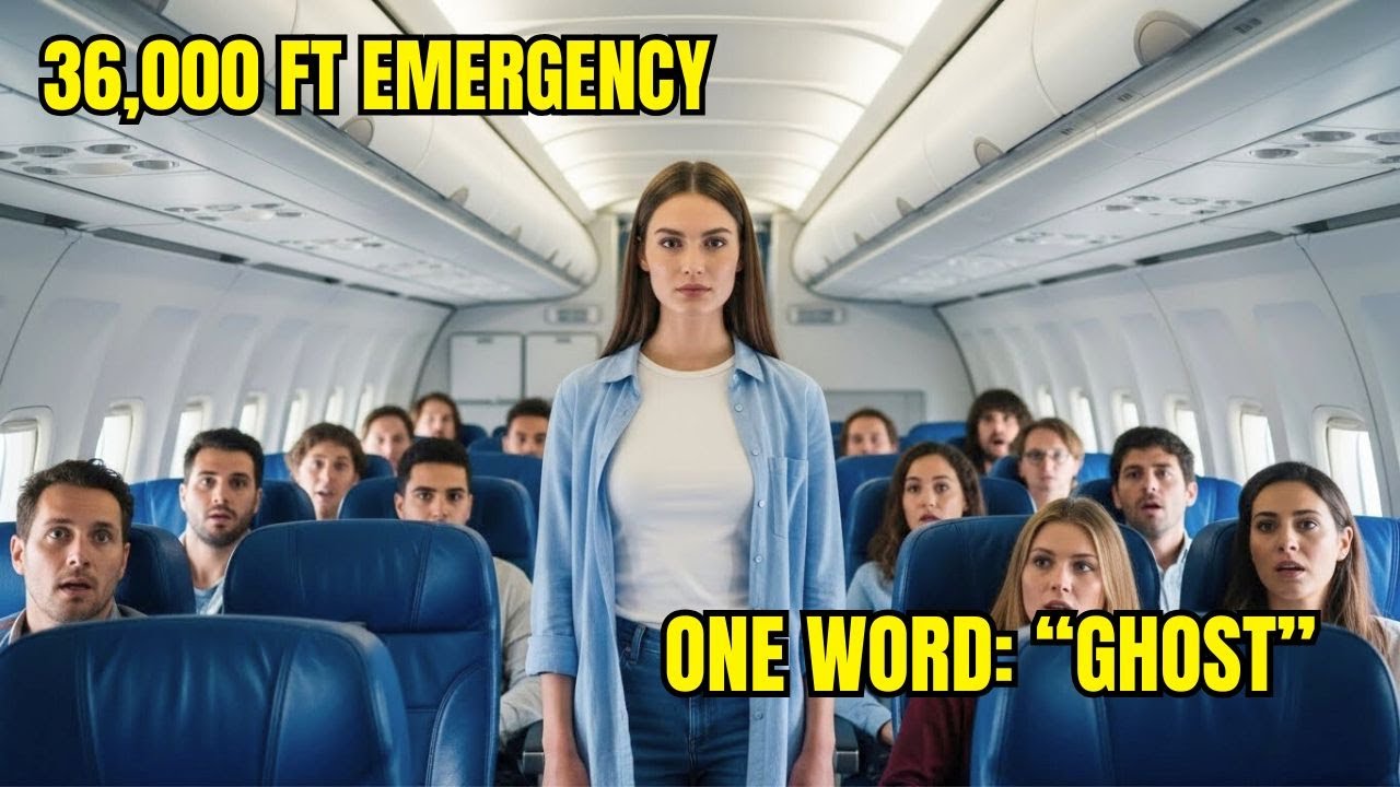Pilot Collapsed at 36,000ft—Then a Hidden Passenger Radioed One Word: “Ghost”