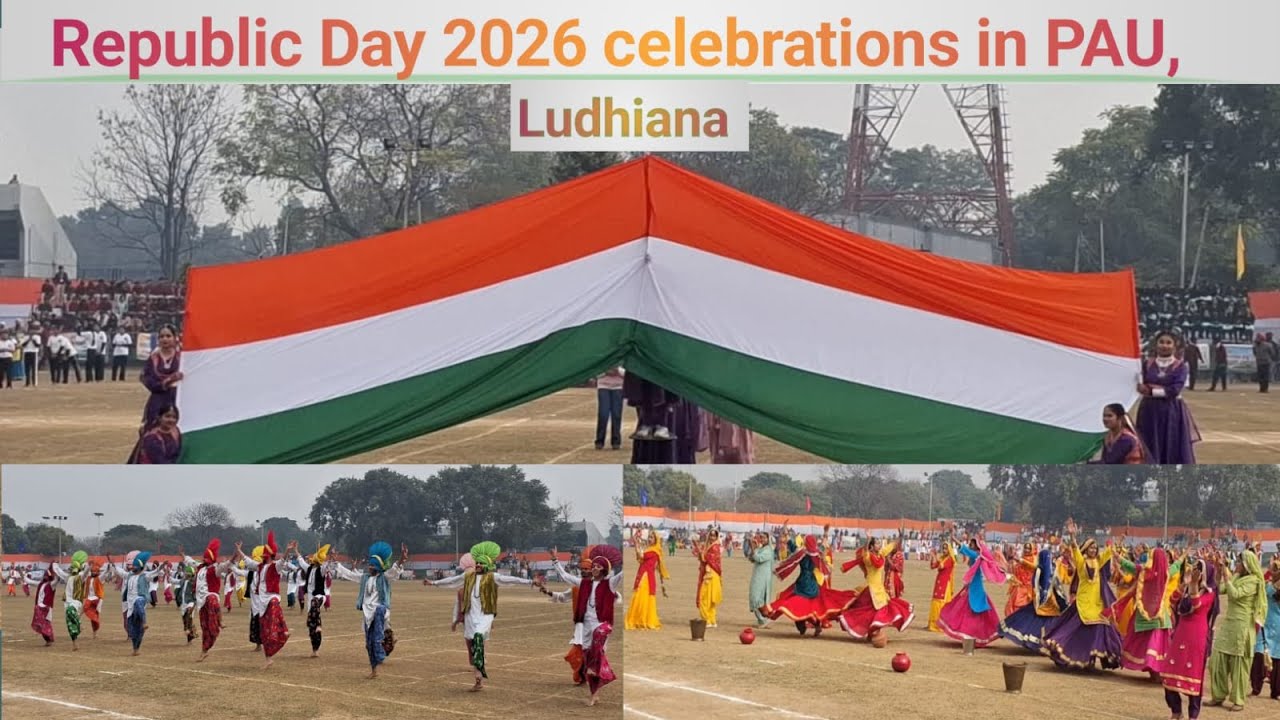 Republic Day 2026 celebrations in PAU, Ludhiana
