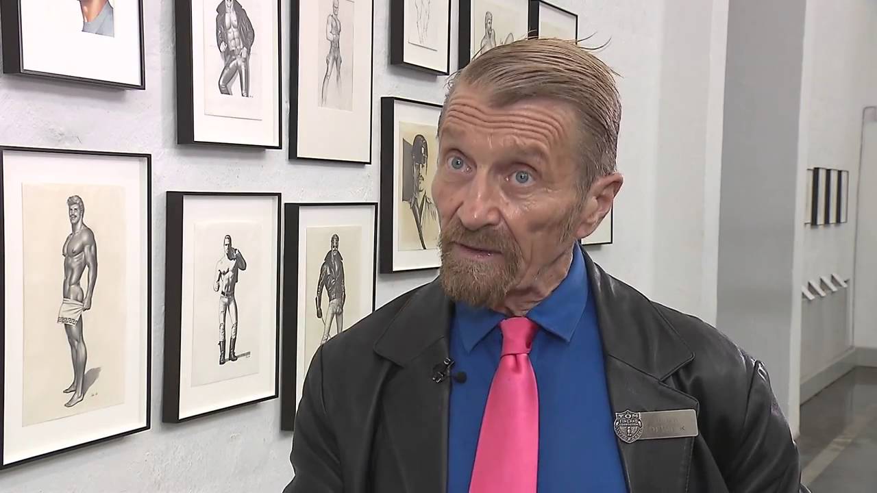 Durk Dehner at The Taidehalli exhibition of Tom Of Finland - Part 2