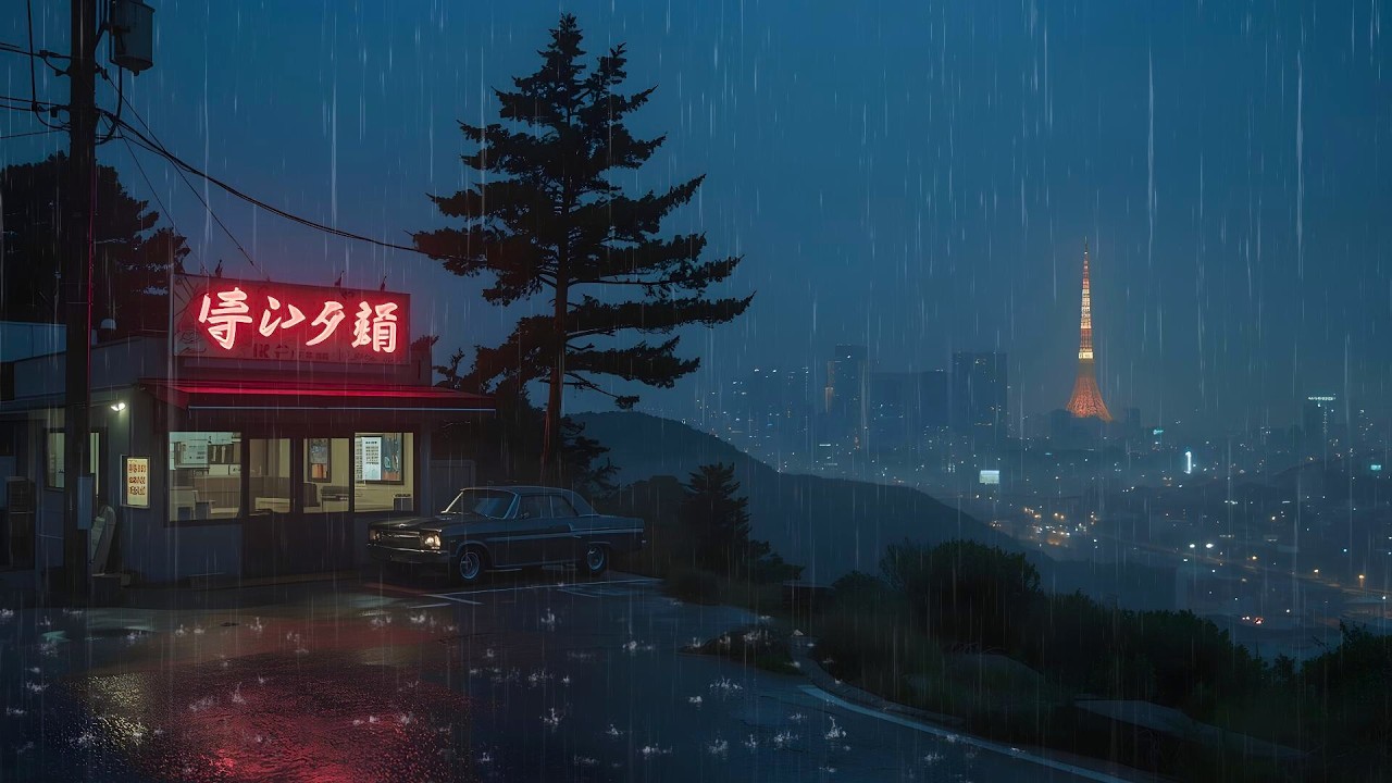Cozy 80s Cafe Corner ☕ Nostalgia Lofi Music to Relax & Focus
