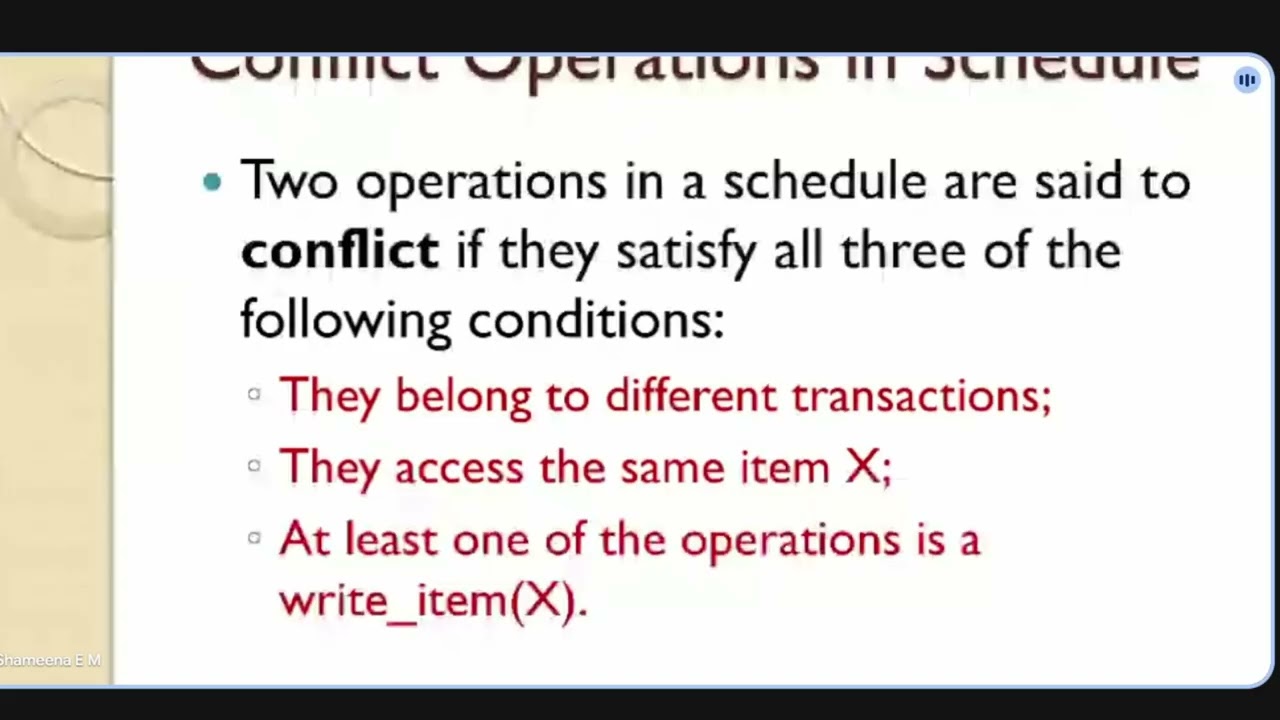 DBMS Theory || Class 17|| module 3||27/02/2026