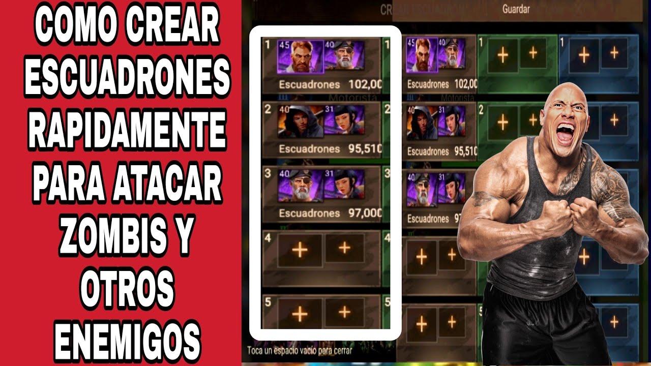 Doomsday: Last Survivors! - Cómo crear escuadrones rápidamente para atacar zombies y otros enemigos