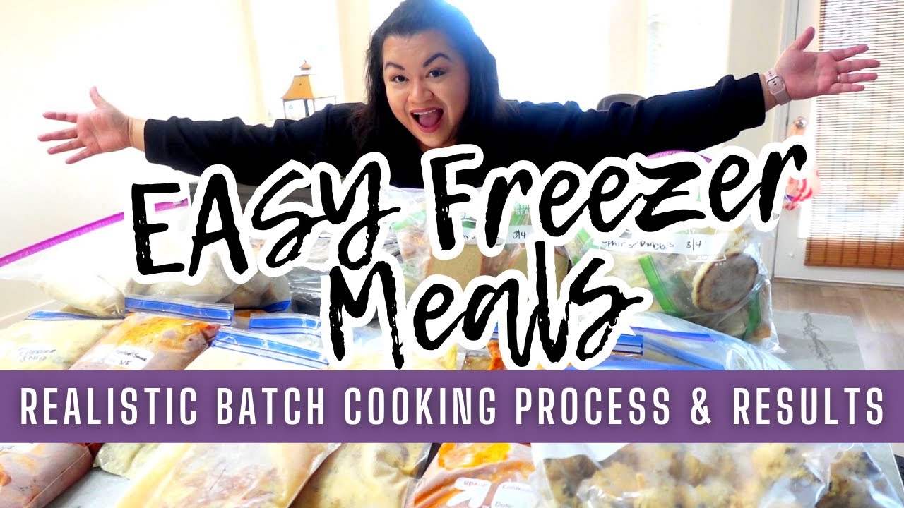 MAKING 60+ FREEZER MEALS IN 2 DAYS | SMALL FAMILY BATCH COOKING