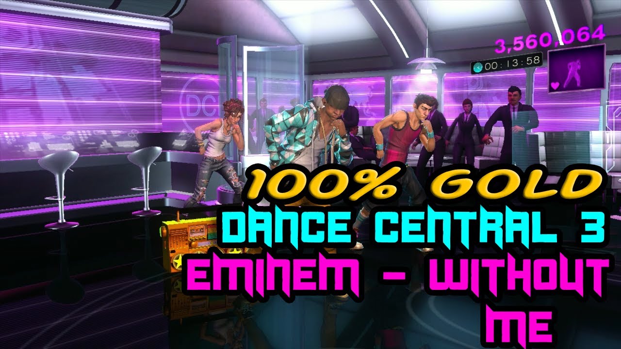 Dance Central 3: Eminem - Without Me (100% Gold) Custom DLC
